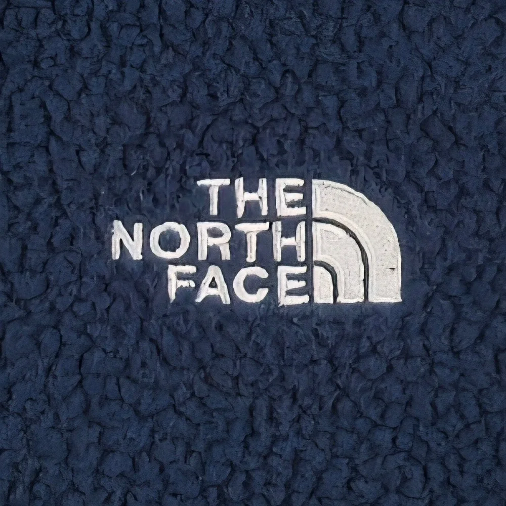 The North Face Men Gorpcore Snap Fleece Pullover Navy Teal Outdoor XL‎